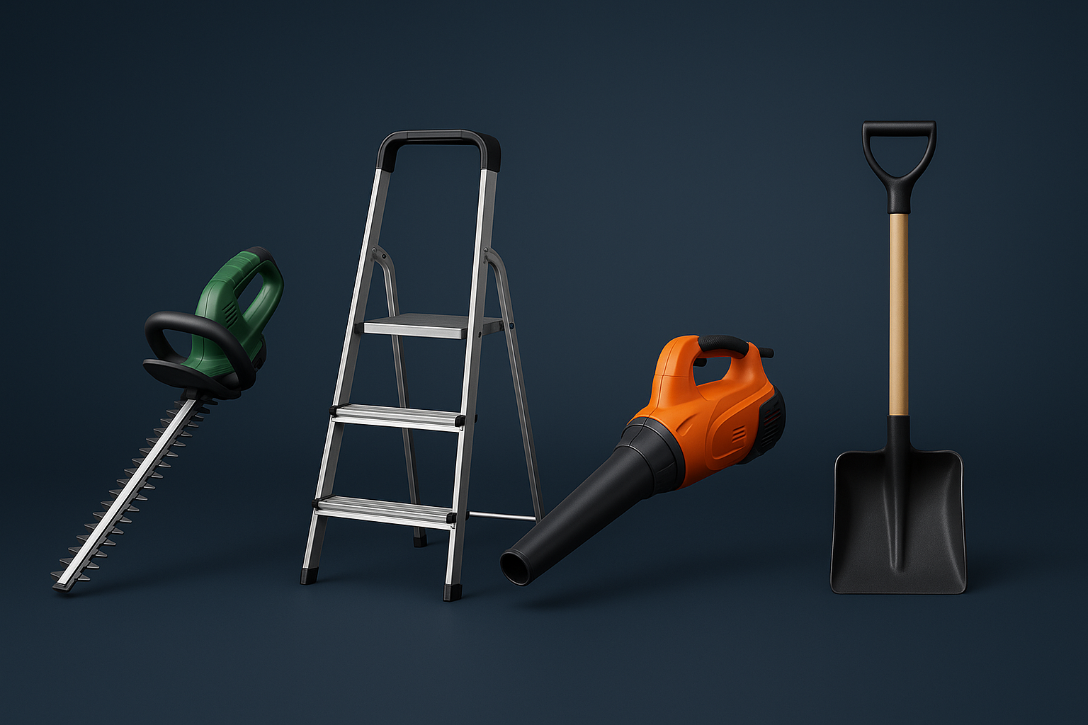 Säsongsanpassade verktyg och utrustning